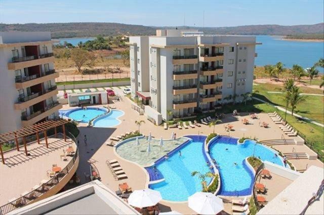 Resort Marina Flat&Náutica Caldas Novas Exterior foto